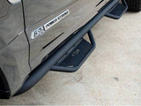 N-FAB Podium HPN0570CC-TX Blk Textured SS Nerf Steps 05-14 Nissan Frontier - Van Kam Truck & Trailer