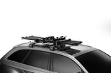 Thule SnowPack Ski / Snowboard Rack, 4 Pair-Aluminum M 4Pr Ski's / 2 Boards