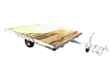 Open Tilt Bed Snowmobile Trailers - Van Kam Truck & Trailer