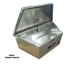 6.5 X 14 Tandem Aluminum Utility Trailer w/ 3-side rail & Ramp - Van Kam Truck & Trailer