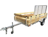 5 X 10 aluminum trailer, open trailer, aluminum trailer