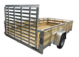 open trailer, ramp trailer, aluminum trailer