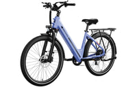 mokwheel asphalt, electric bike, battery bike, purple, step through bike, womans bike,  electric mokwheel