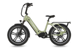 MOKWHEEL Scoria Power Station Electric Bike- Dark Olive Green