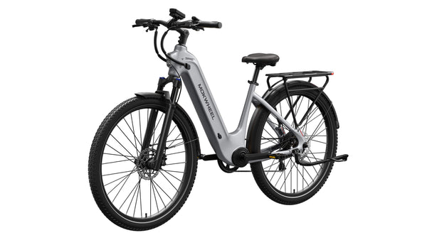 Mokwheel Tarmac ST Commuter Electric Bike -Gray– Van Kam Truck & Trailer