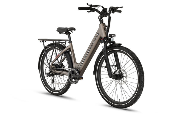 asphalt ST, womans bike, step through e-bike. Mokwheel bikes, Van Kam Incorporated dealer