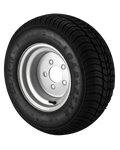Tire & Wheel 20.5-10 (205/65-10) C/5H Silver