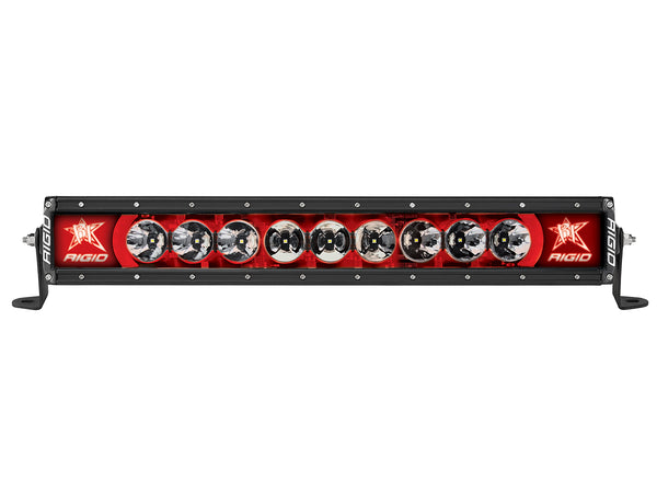 Rigid Industries Radiance 20" Light Bar 220023 Red-Black Light - Van Kam Truck & Trailer