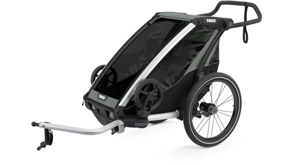 thule coaster xt 2-seat bicycle trailer & stroller Thule Coaster XT Bicycle Trailer 1-2 Kids– Van Kam Truck & Trailer