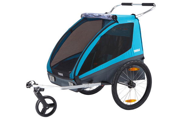 thule stroller bike trailer Thule Coaster XT Bicycle Trailer 1-2 Kids