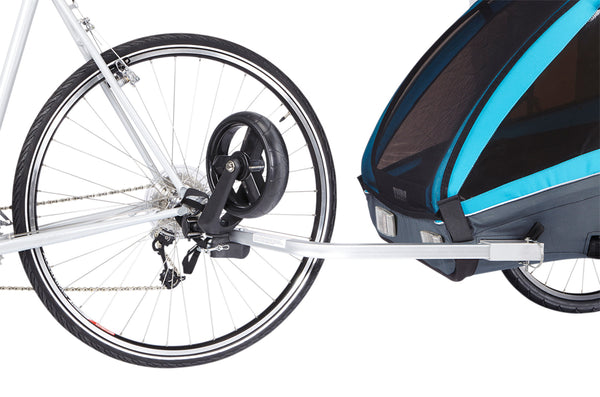 thule coaster xt 2-seat bicycle trailer & stroller Thule Blue Coaster XT Bike Trailer