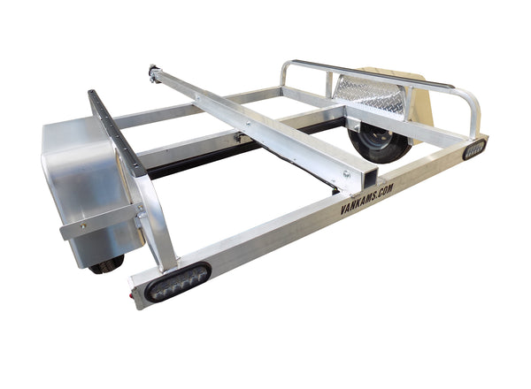 Aluminum ALL SPORT trailer w/ THULE tracks- kayak, bikes, cargo