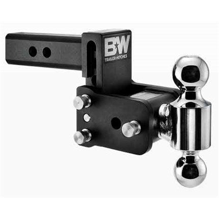 Trailer hitch, 2" hitch, ball mount, B&W hitch, tow and stow, 2" ball, dual ball