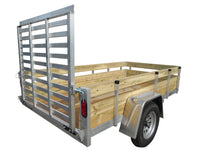 ramp trailer, wood trailer, open trailer, northbound trailer
