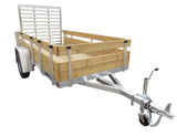 aluminum utility trailer, open trailer, utility trailer, ramp trailer