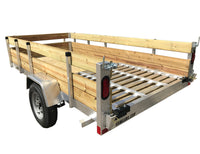 ramp trailer, wood trailer, open trailer, 5 X 10 trailer